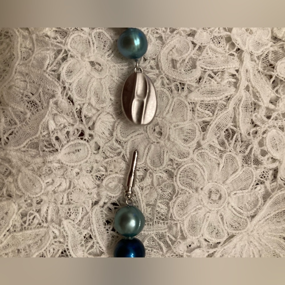 Honora Pearls BLUES 20” Multicolor Pearl Necklace GORGEOUS BLUE MOON COLLECTION - Picture 7 of 8